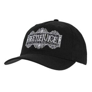 Beetlejuice Movie Logo Black Snapback Hat
